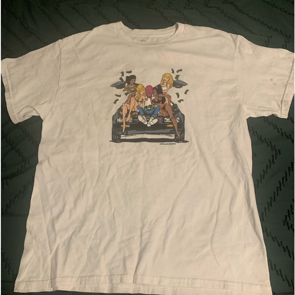 size large tee